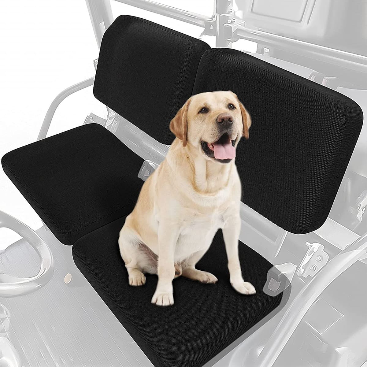 Kemimoto '14-'21 Kubota RTV X1120D Black Seat Covers