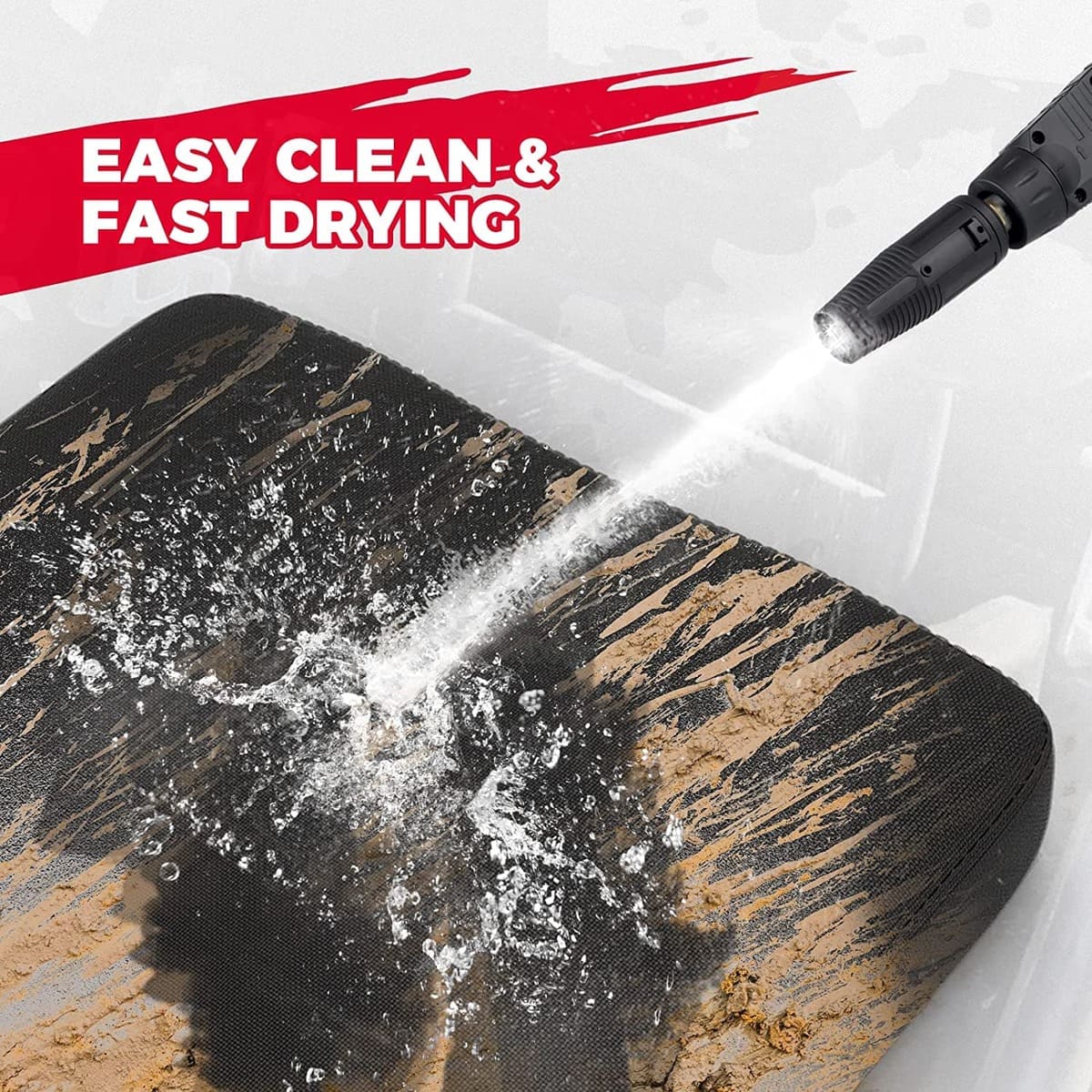 Kemimoto '14-'21 Kubota RTV X1120D Black Seat Covers