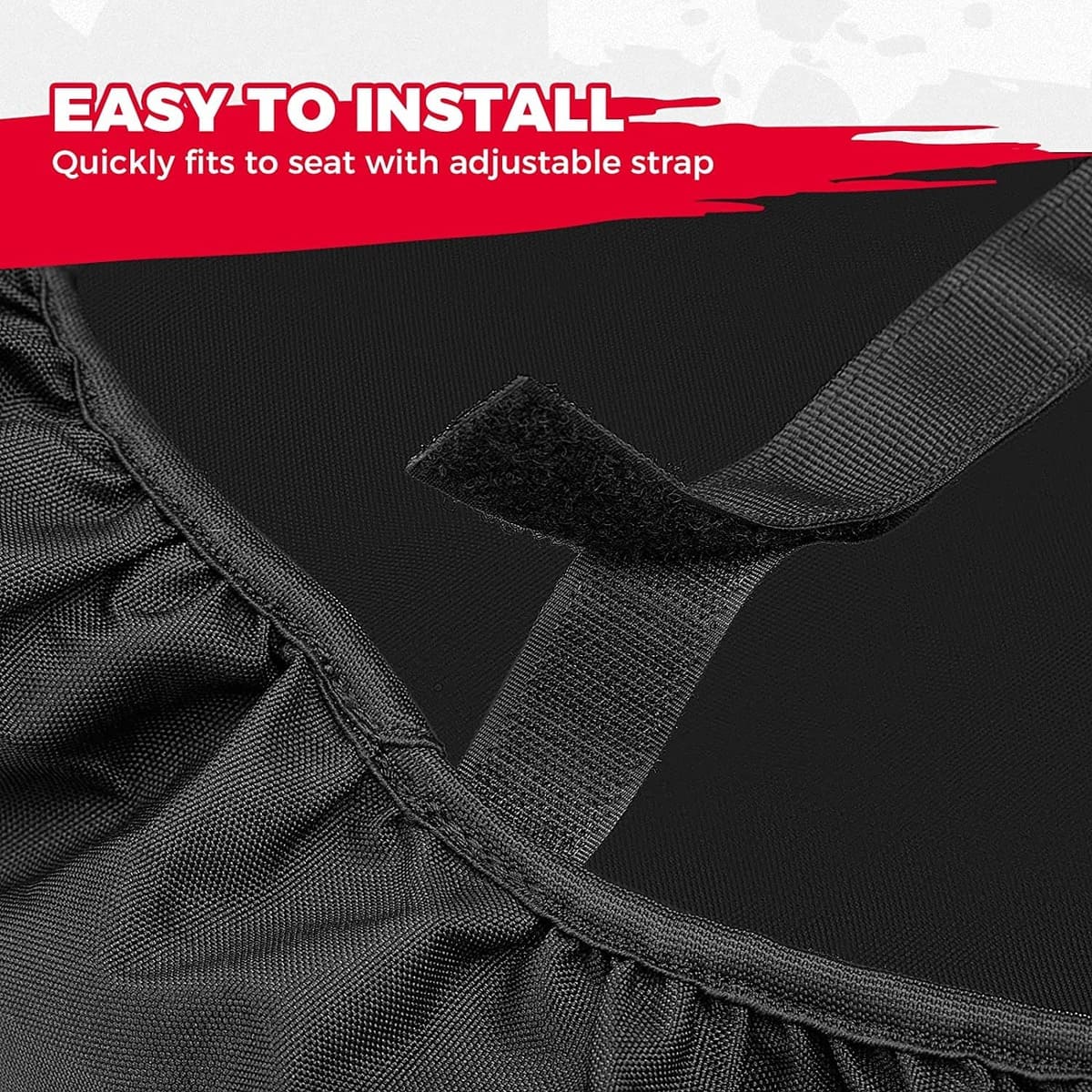 Kemimoto '14-'21 Kubota RTV X1120D Black Seat Covers