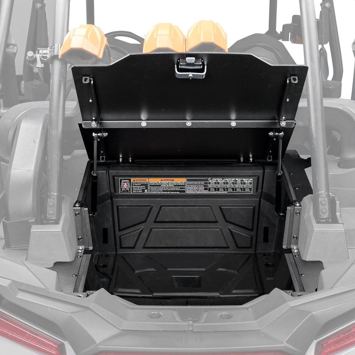 Kemimoto '14-'23 Polaris RZR 1000 UTV Aluminum Trunk Bed Enclosure