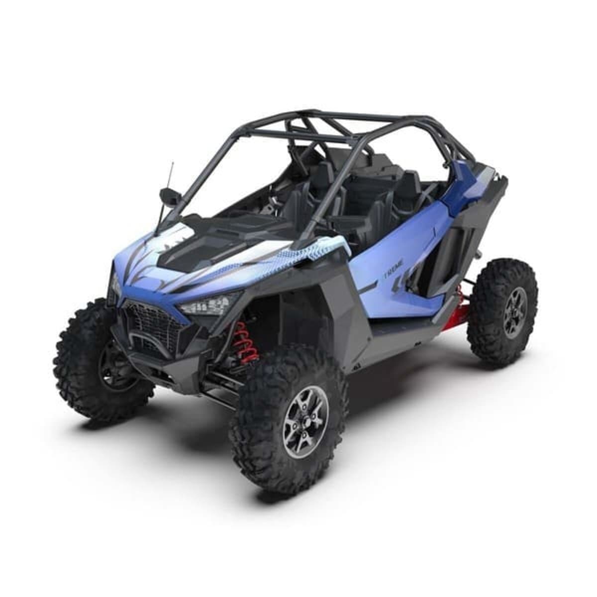 Kemimoto '14-'23 Polaris RZR PRO XP Sky Blue Graphics Wraps