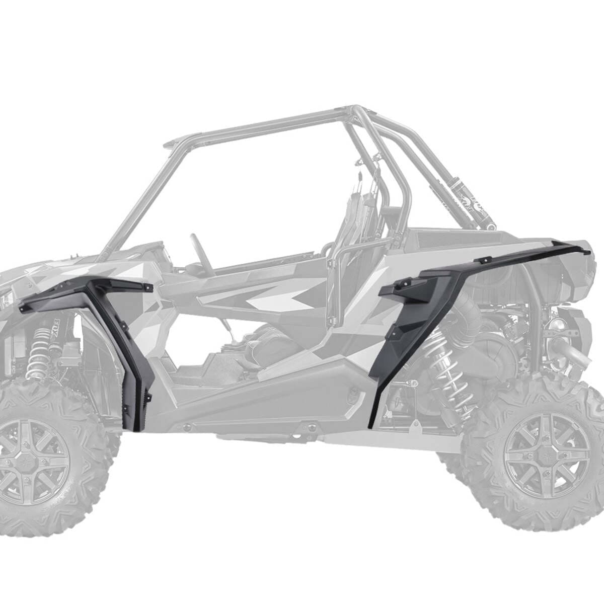 Kemimoto '14-'23 Polaris RZR XP 1000 8.5" Mud Flap Fender Flares