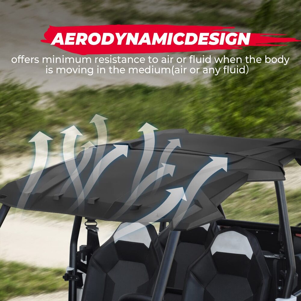 Kemimoto '14-'23 Polaris RZR XP 4 1000/ Turbo Hard Roof 4 Seater