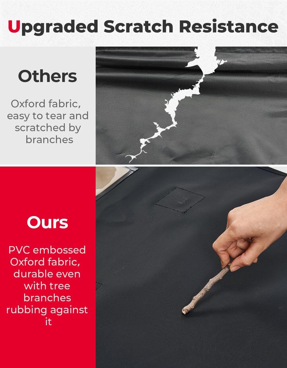 Kemimoto '14-'23 Polaris RZR XP 4 1000 Waterproof Soft Top Roof