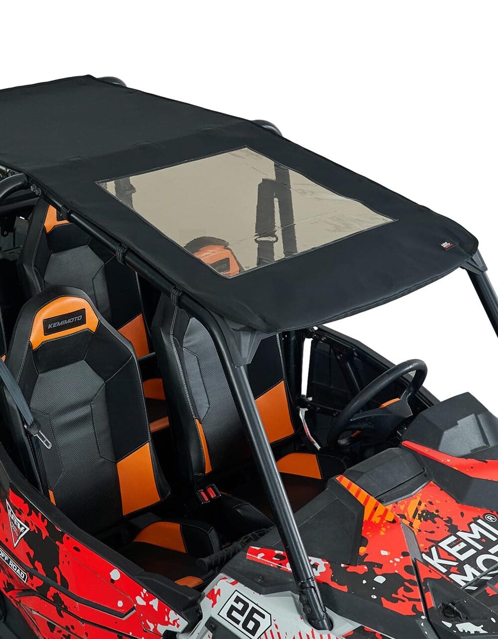 Kemimoto '14-'23 Polaris RZR XP 4 1000 Waterproof Soft Top Roof