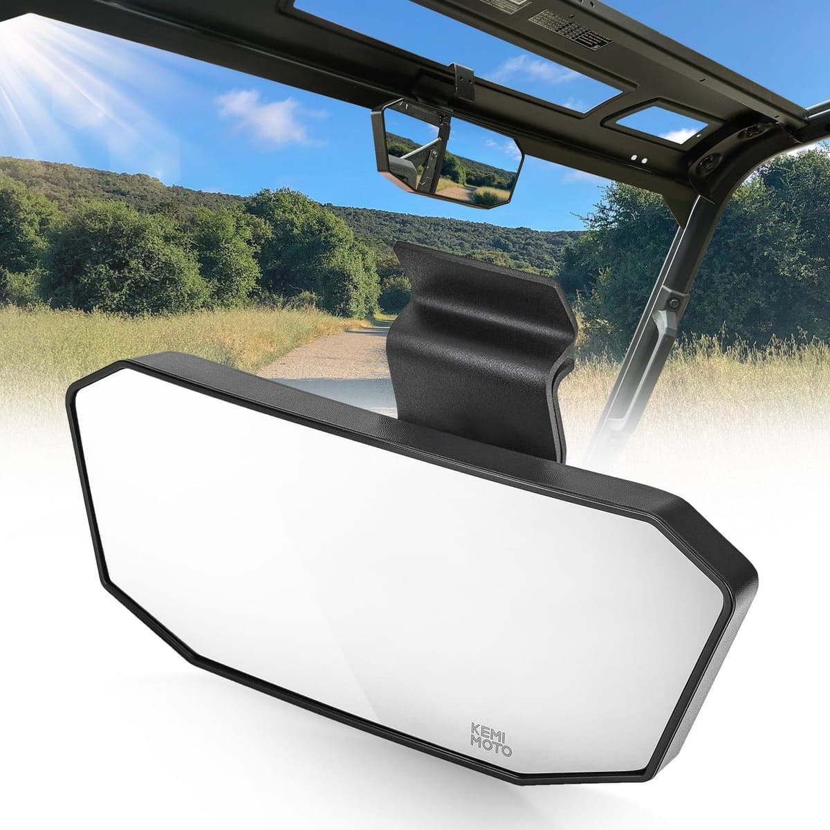 Kemimoto '15-'23 Polaris Ranger Rear View Mirror