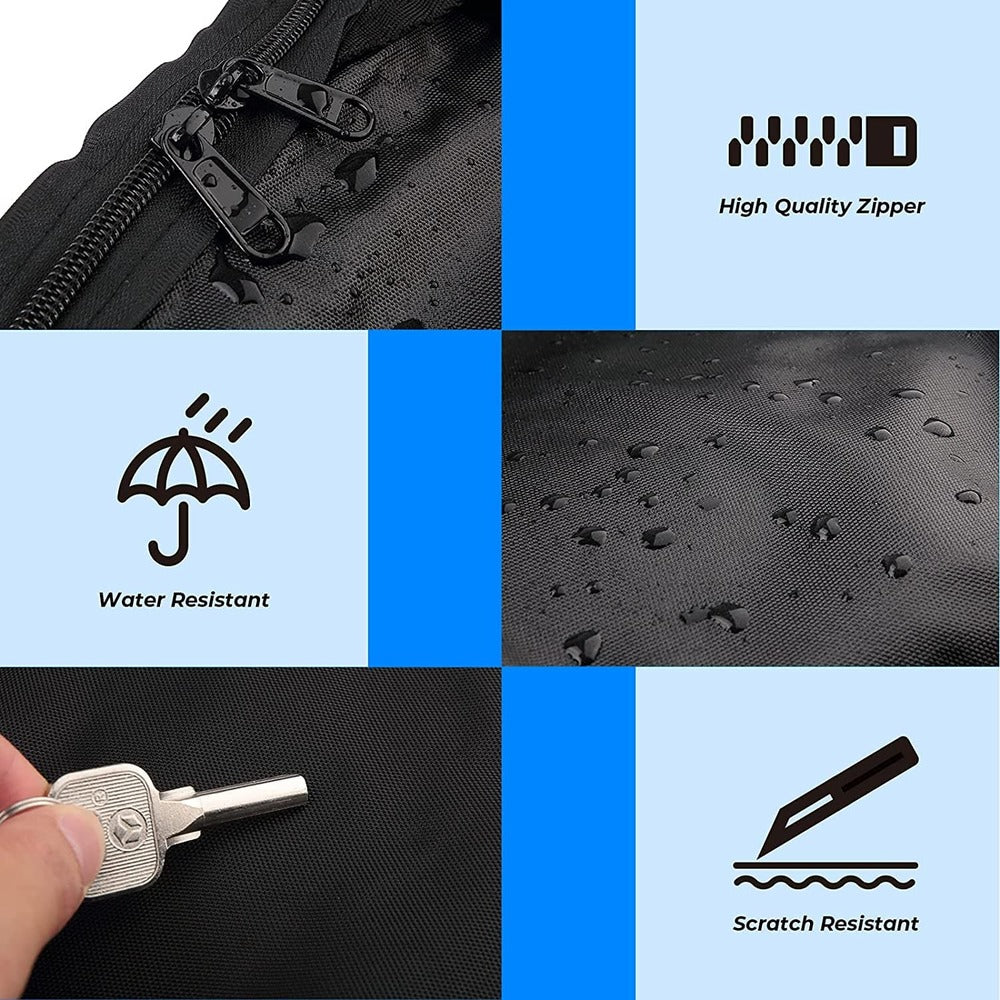 Kemimoto '16-'23 Honda Pioneer 1000-5 Open Window Fabric Rear Panel