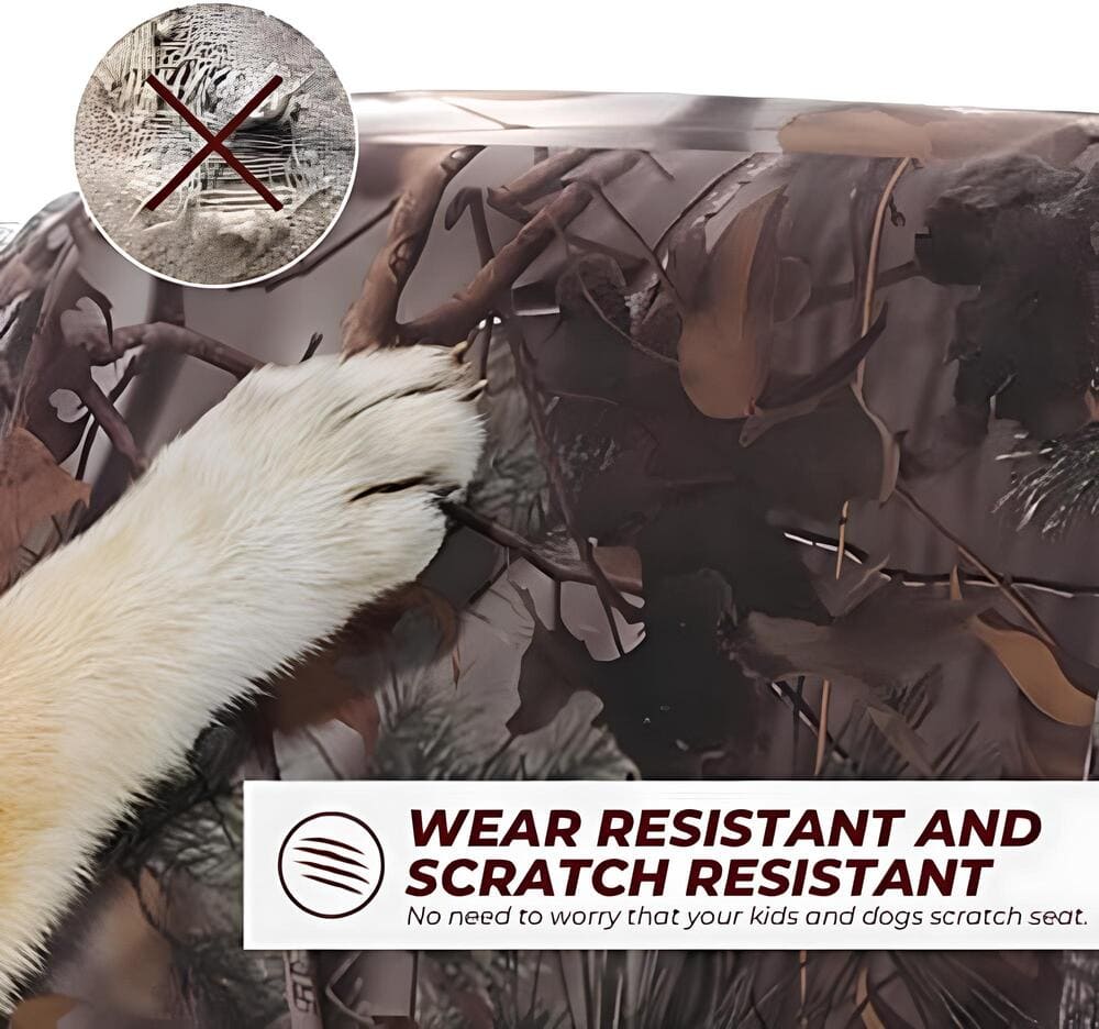 Kemimoto '16-'24 Honda Pioneer 1000-5 / 1000-6 Camo Front Seat Cover