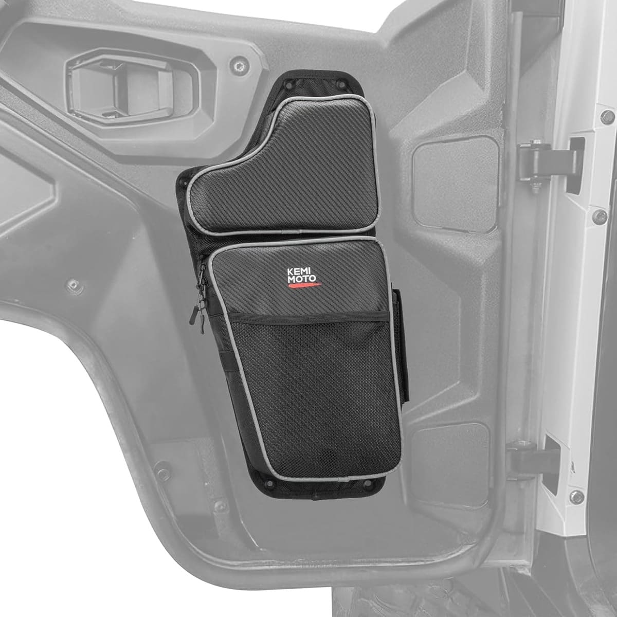 Kemimoto '16-'24 Polaris General 1000/4 1000 Front Lower Door Bags w/ Knee - 2PCS
