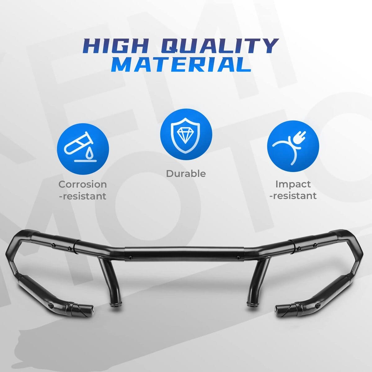 Kemimoto '16-'24 Polaris General 1000 Front Upper Bumper