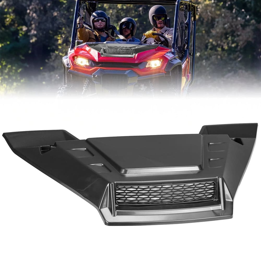 Kemimoto '16-'25 Honda Pioneer 1000 Sport Hood Scoop with Mesh