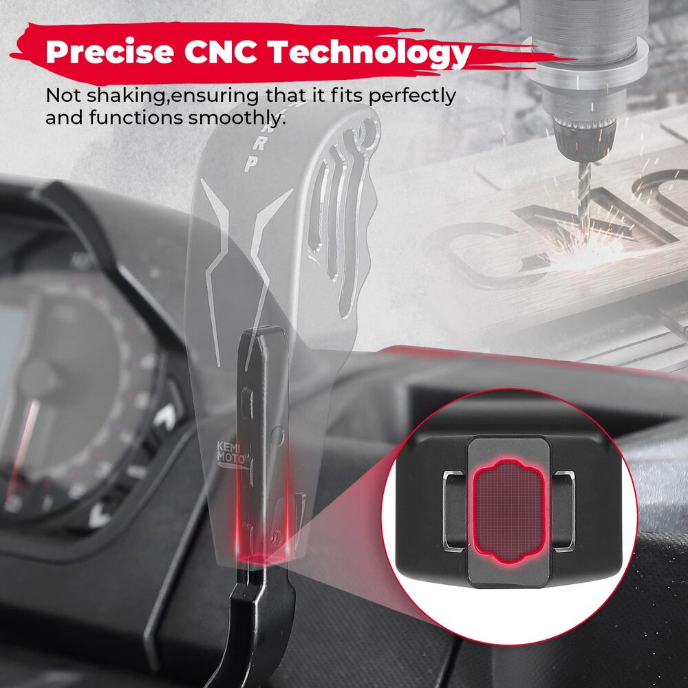 Kemimoto '17-'20 Polaris Ranger XP 1000 Aluminum Gear Selector Shift Knob