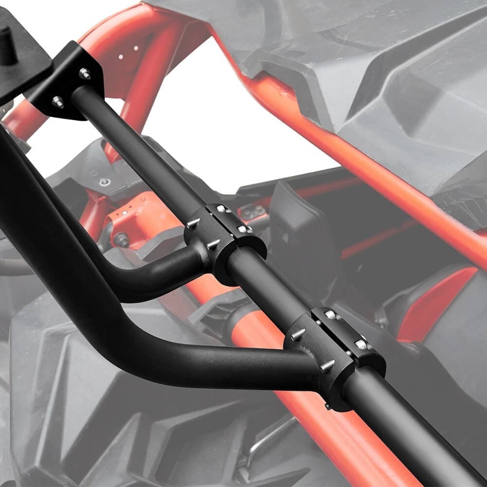 Kemimoto '17-'23 Can-Am Maverick X3 Front Door Storage Bags & Spare Tire Mount