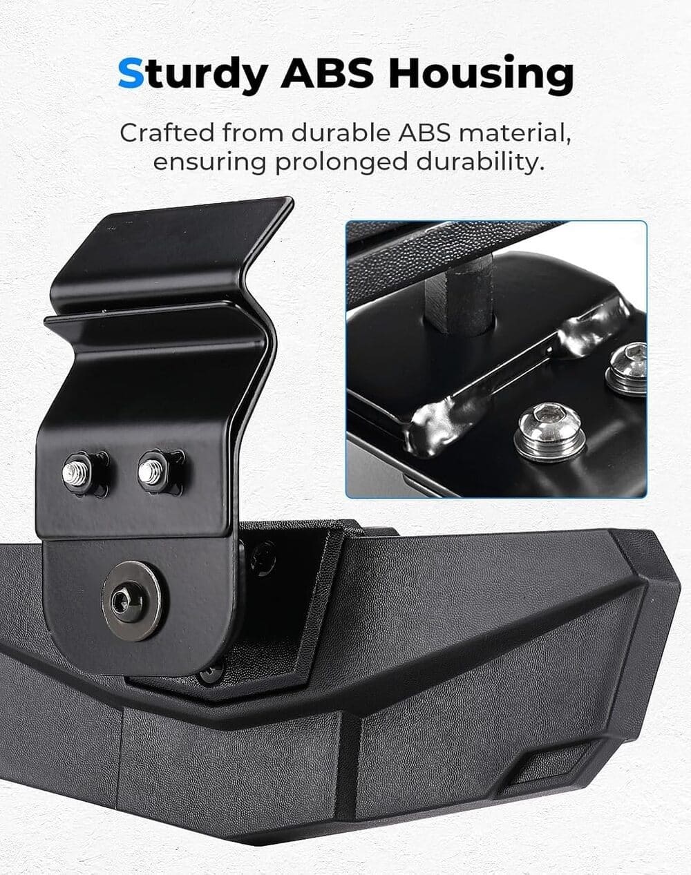 Kemimoto '17-'23 Polaris Ranger XP 1000/Crew UTV Rear View Mirror