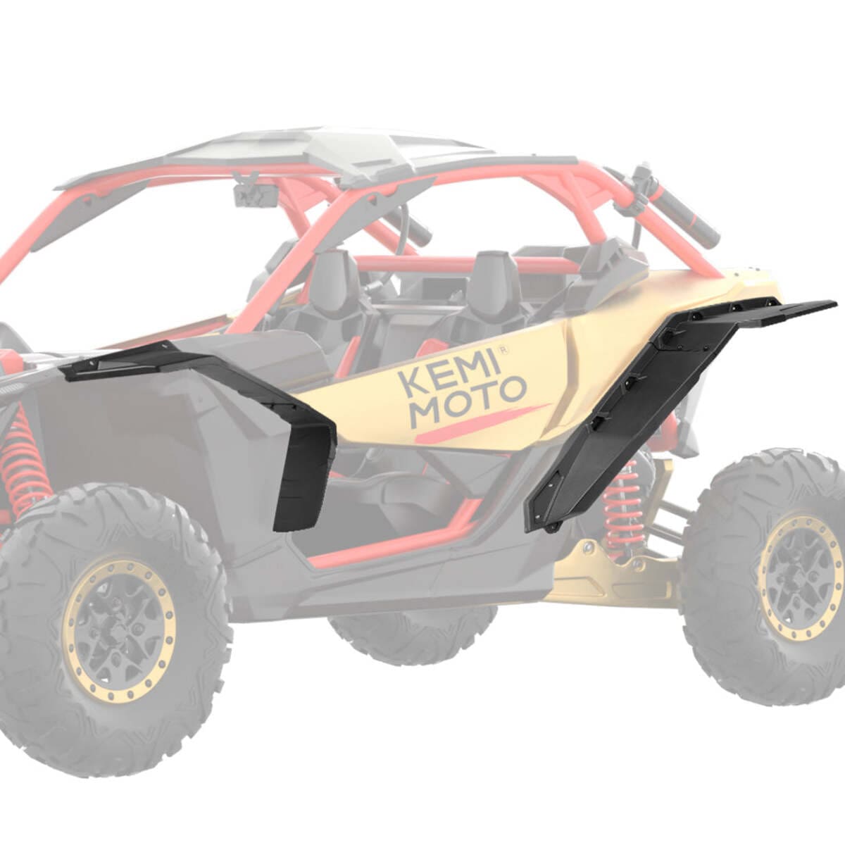 Kemimoto '17-'24 Can-Am Maverick X3 Upgraded Extended Fender Flares
