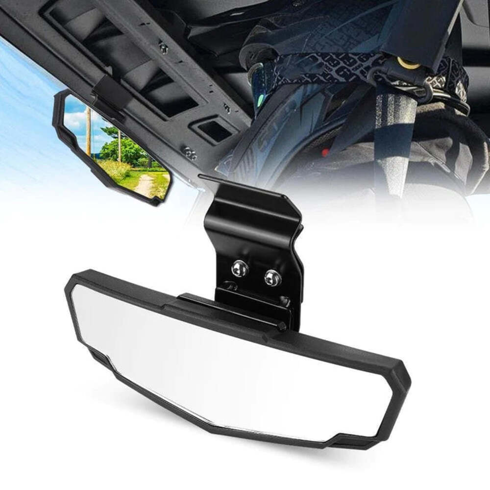 Kemimoto '17-'24 Polaris Ranger XP 1000 Upgraded Rear View Mirror