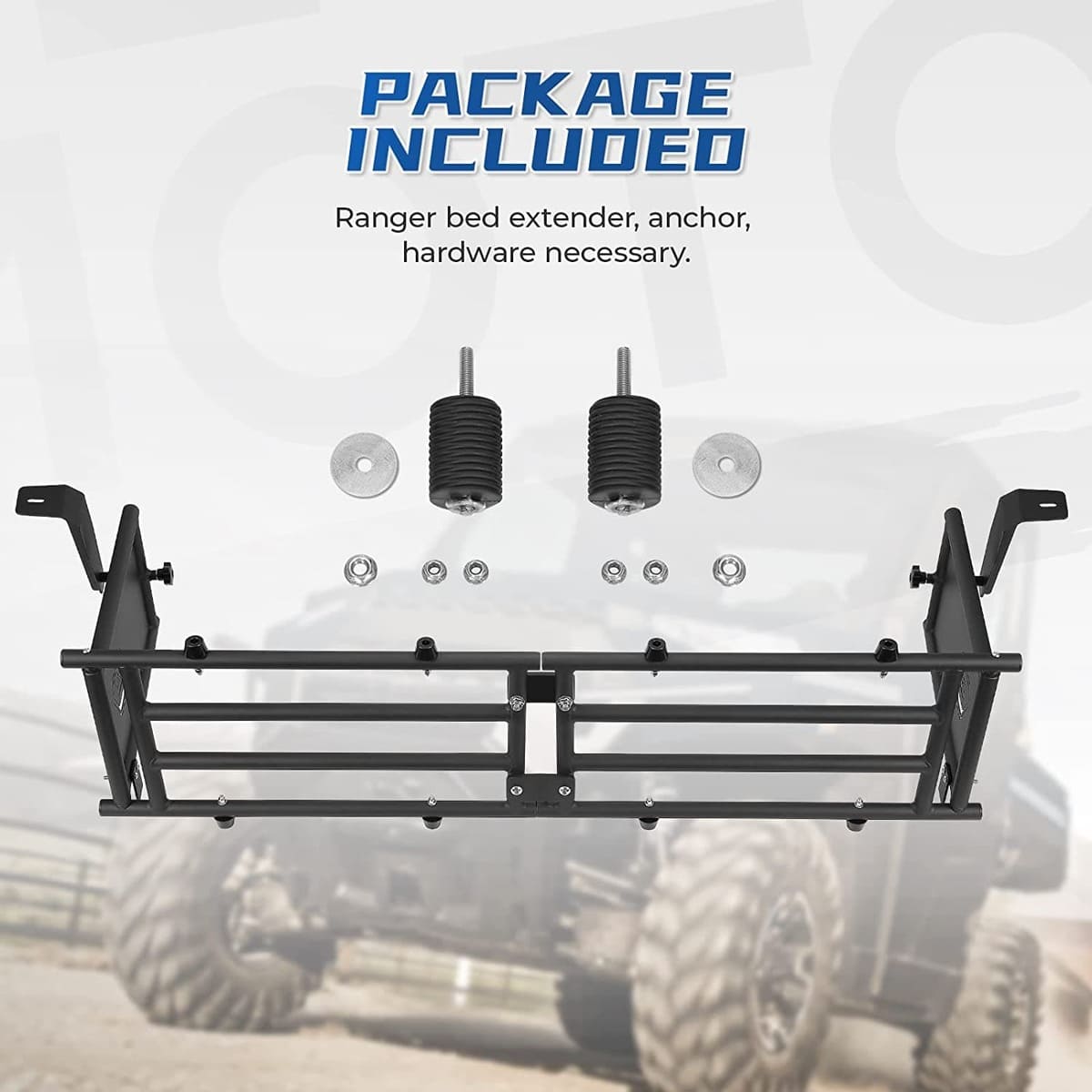 Kemimoto '17-'24 Polaris Ranger XP 1000 UTV Tailgate Extender