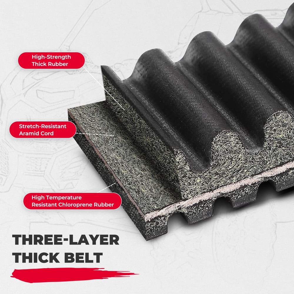 Kemimoto '17-'25 Can-Am Maverick X3 CVT Drive Belt