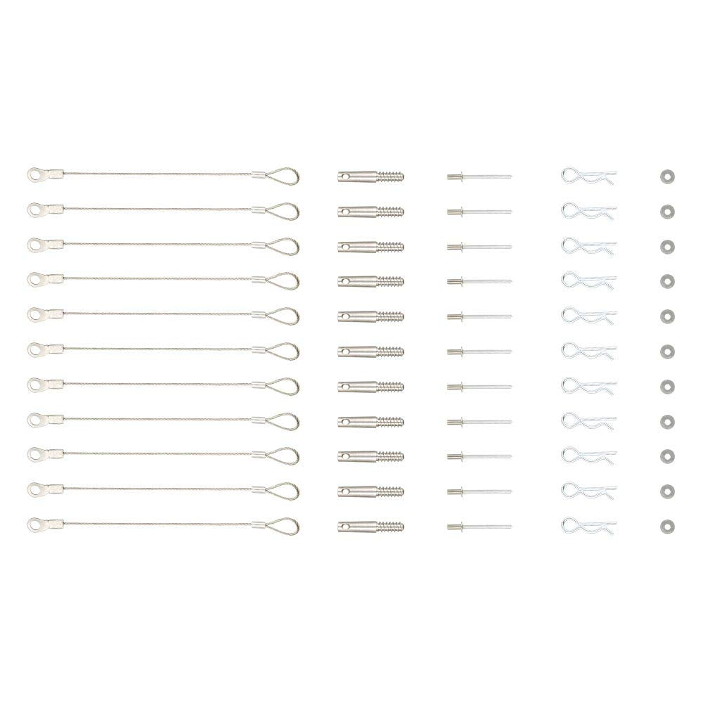 Kemimoto '17-'25 Can-Am Maverick X3 Quick-Release Clutch Cover Pins