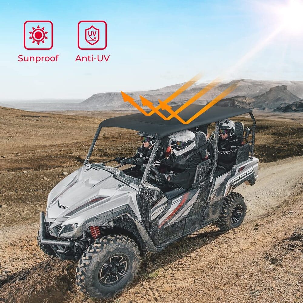 Kemimoto '18-'20 Yamaha Wolverine X4/SE Fabric Soft Roof