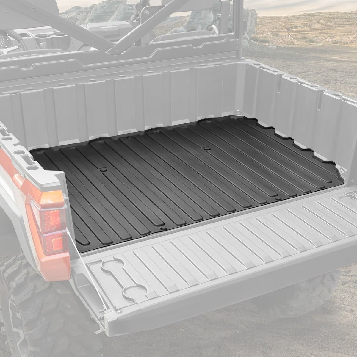 Kemimoto '18-'24 Polaris Ranger Crew XP 1000 Bed Mat Cargo Liner
