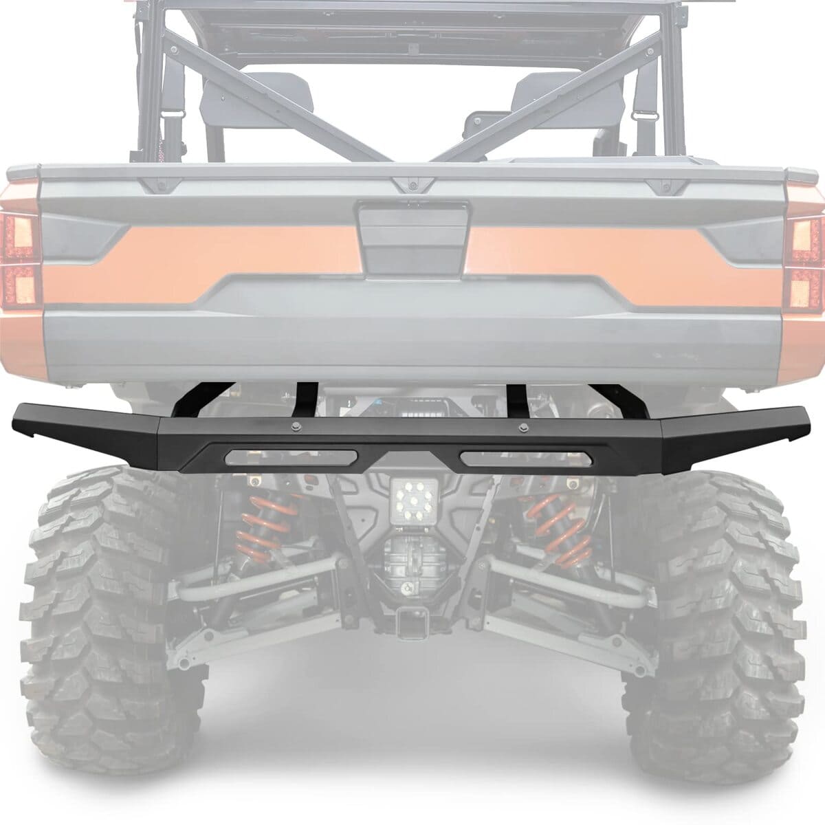 Kemimoto '18-'24 Polaris Ranger XP 1000/Crew Rear Brushguard Bumper