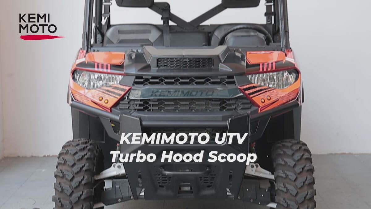 Kemimoto '18-'24 Polaris Ranger XP 1000/Crew Hood Scoop