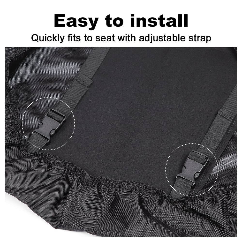 Kemimoto '18-'24 Polaris Ranger XP 1000 UTV Waterproof Seat Cover & Under Seat Storage Box