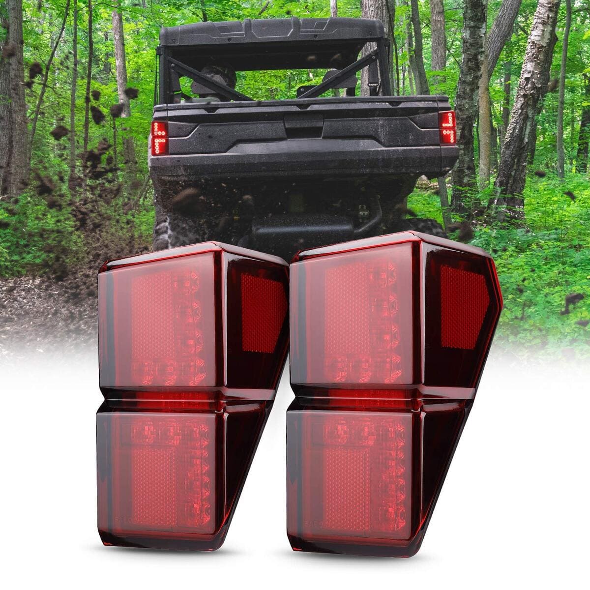Kemimoto '18-'25 Polaris Ranger XP 1000 / Crew Tail Lights