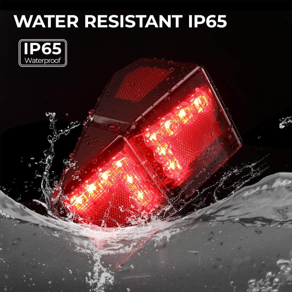 Kemimoto '18-'25 Polaris Ranger XP 1000 / Crew Tail Lights