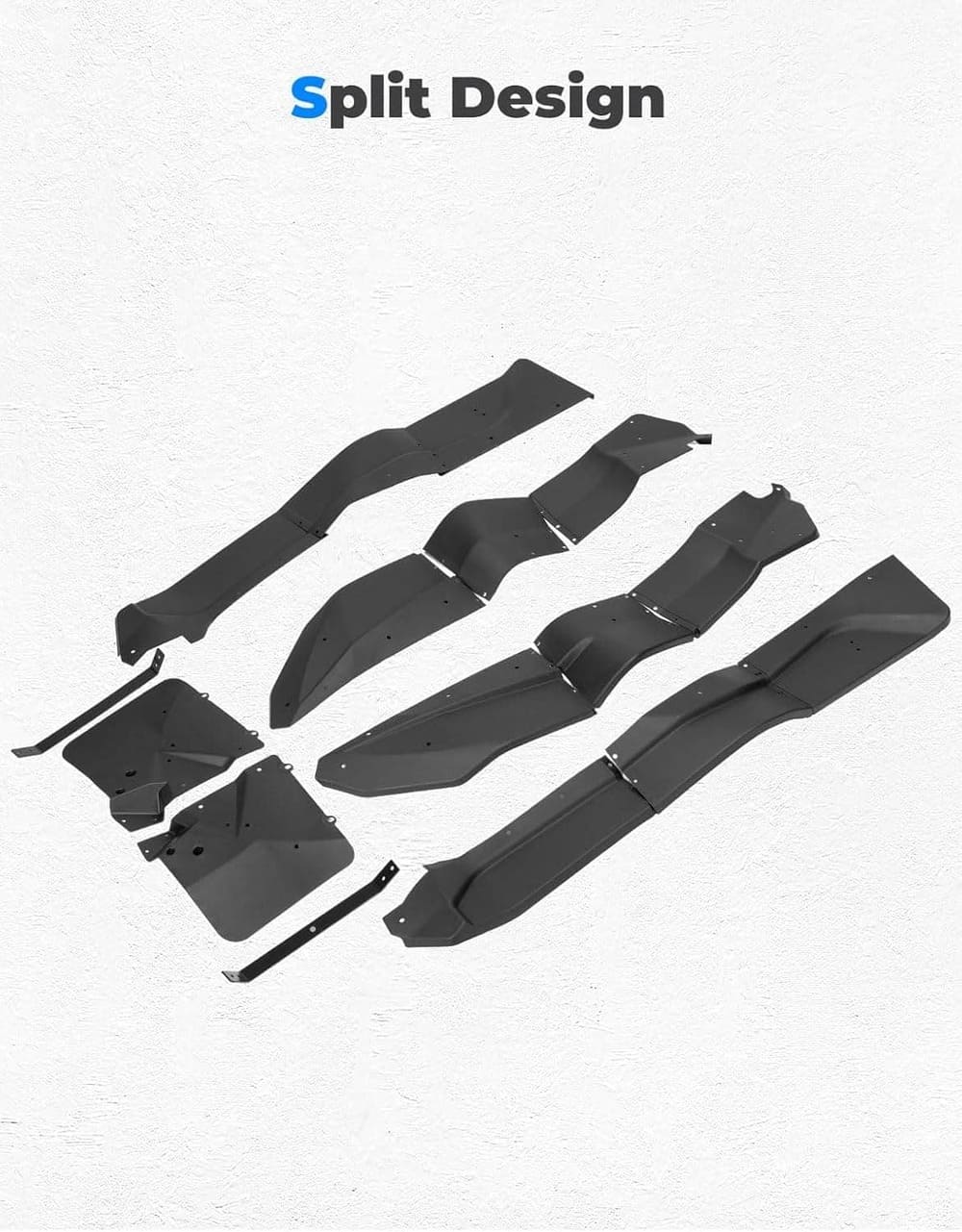 Kemimoto '19-'24 Honda Talon Wider Fender Flares Extensions