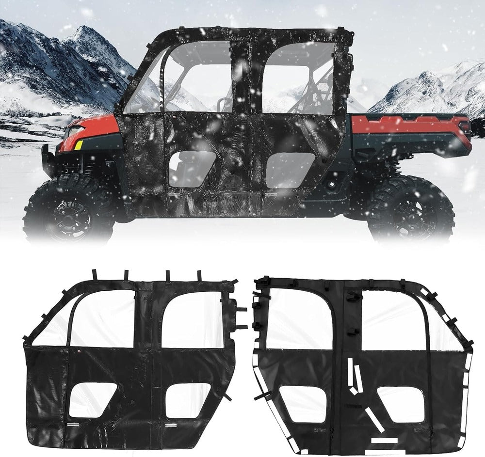 Kemimoto '19-'24 Polaris Ranger Crew XP 1000 UTV Cab Enclosure