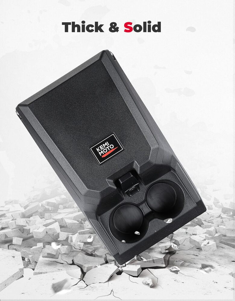 Kemimoto '19-'25 CF Moto UForce 1000/1000XL UTV Bench Seat Center Console Box