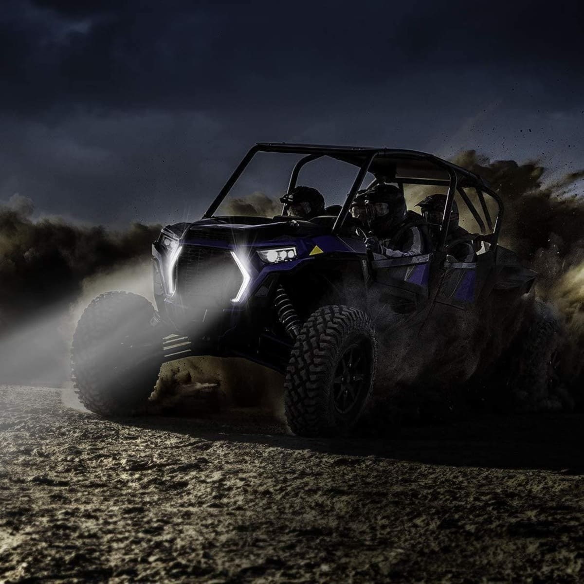 Kemimoto '19+ Polaris RZR XP 1000 UTV Front Turn Fang Light Set Fit