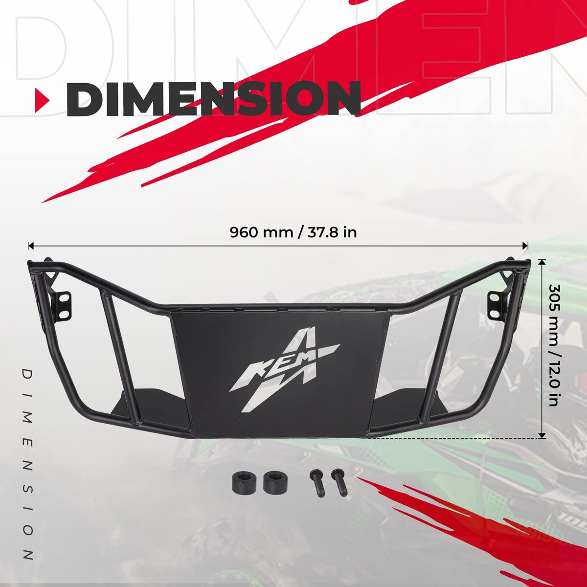 Kemimoto '20-'24 Kawasaki KRX 1000 / Teryx UTV Tailgate