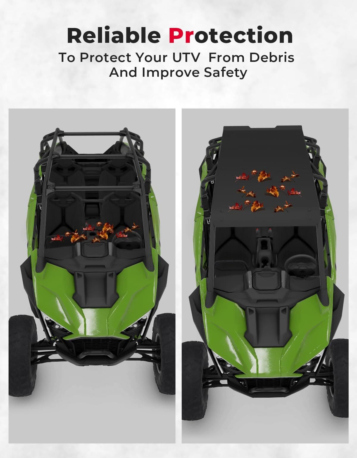 Kemimoto '20-'24 Polaris RZR PRO XP 4 Aluminum Roof