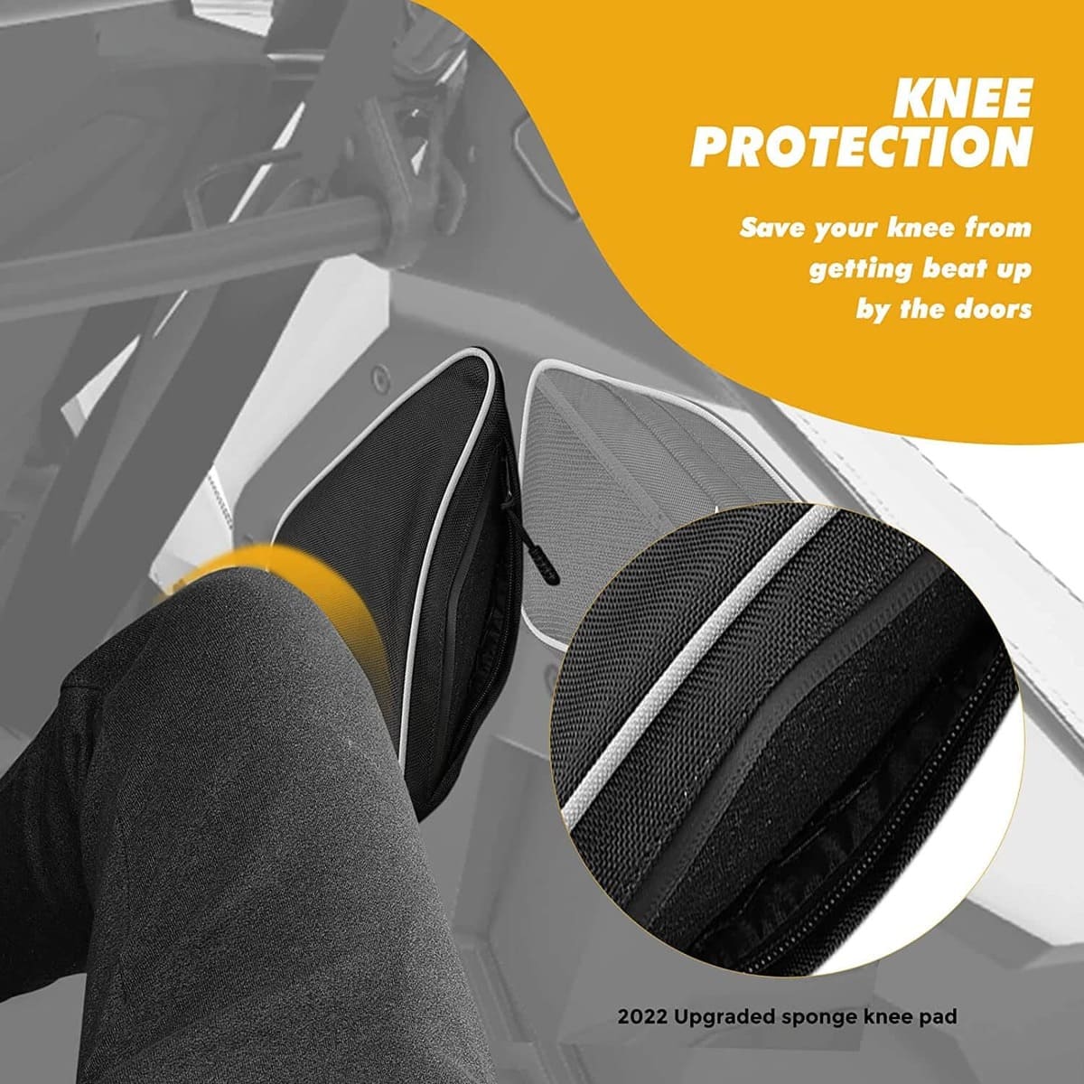 Kemimoto '20-'24 Polaris RZR Pro XP 4 Rear Door Bags