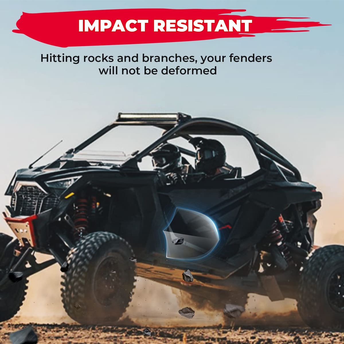 Kemimoto '20-'24 Polaris RZR Pro XP Lower Door Panels Insert Kit