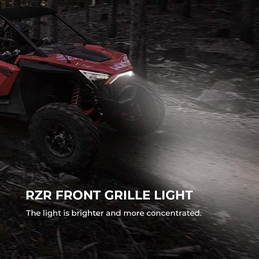 Kemimoto '20-'24 Polaris RZR Pro XP UTV Front Accent Light