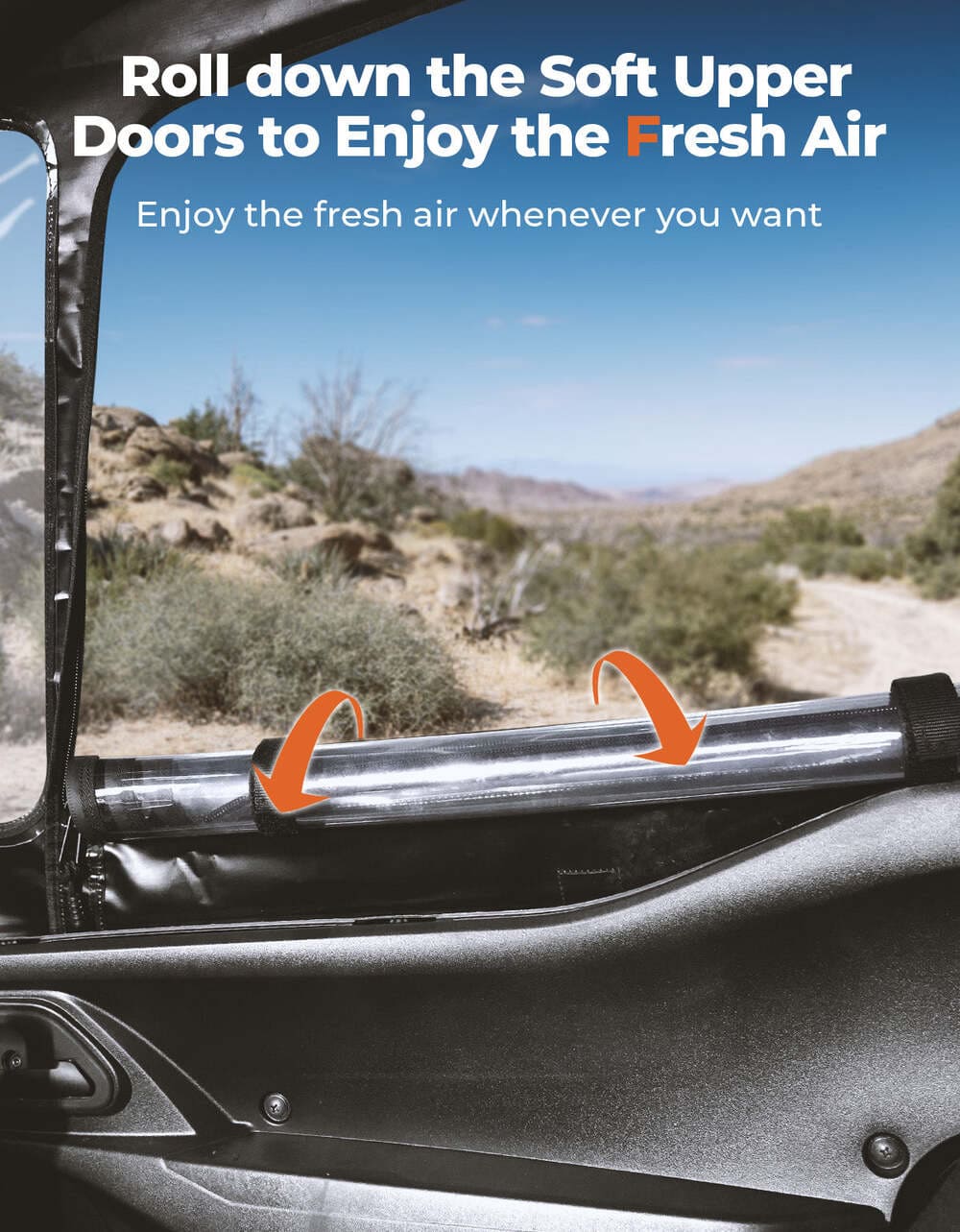 Kemimoto 2020+ Kawasaki Teryx 1000 Soft Upper Doors