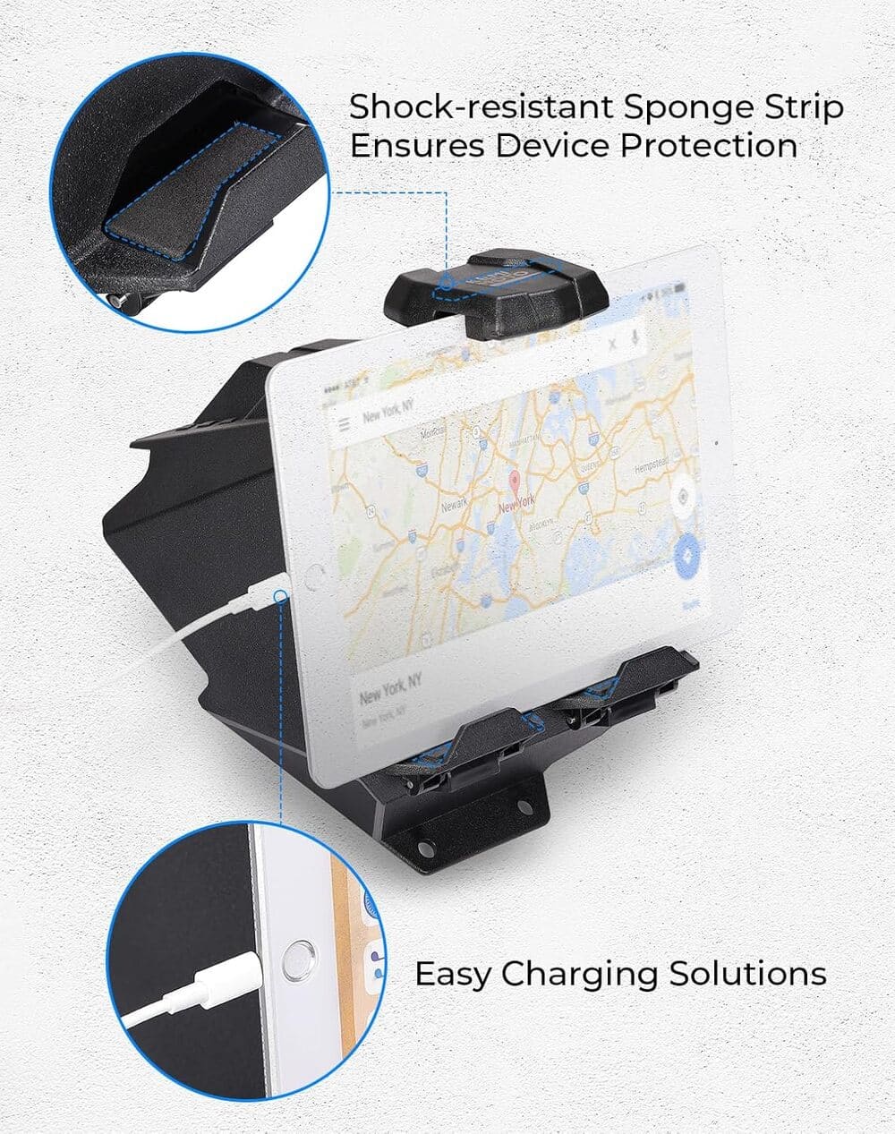 Kemimoto '22-'25 Honda Pioneer 1000 Electronic Device Mount