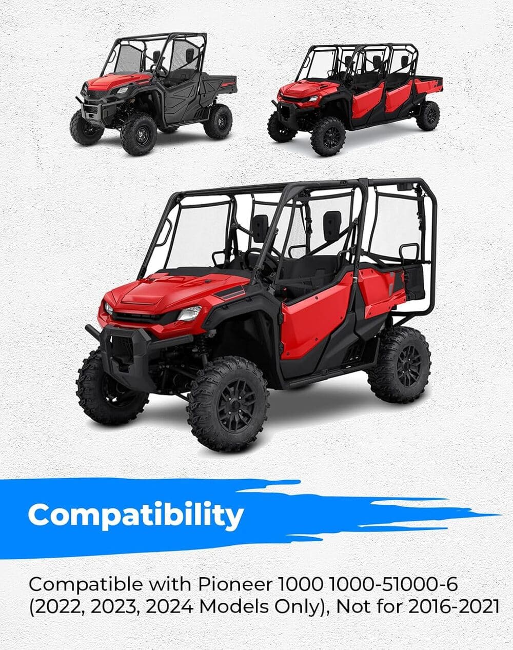 Kemimoto '22-'25 Honda Pioneer 1000 Electronic Device Mount