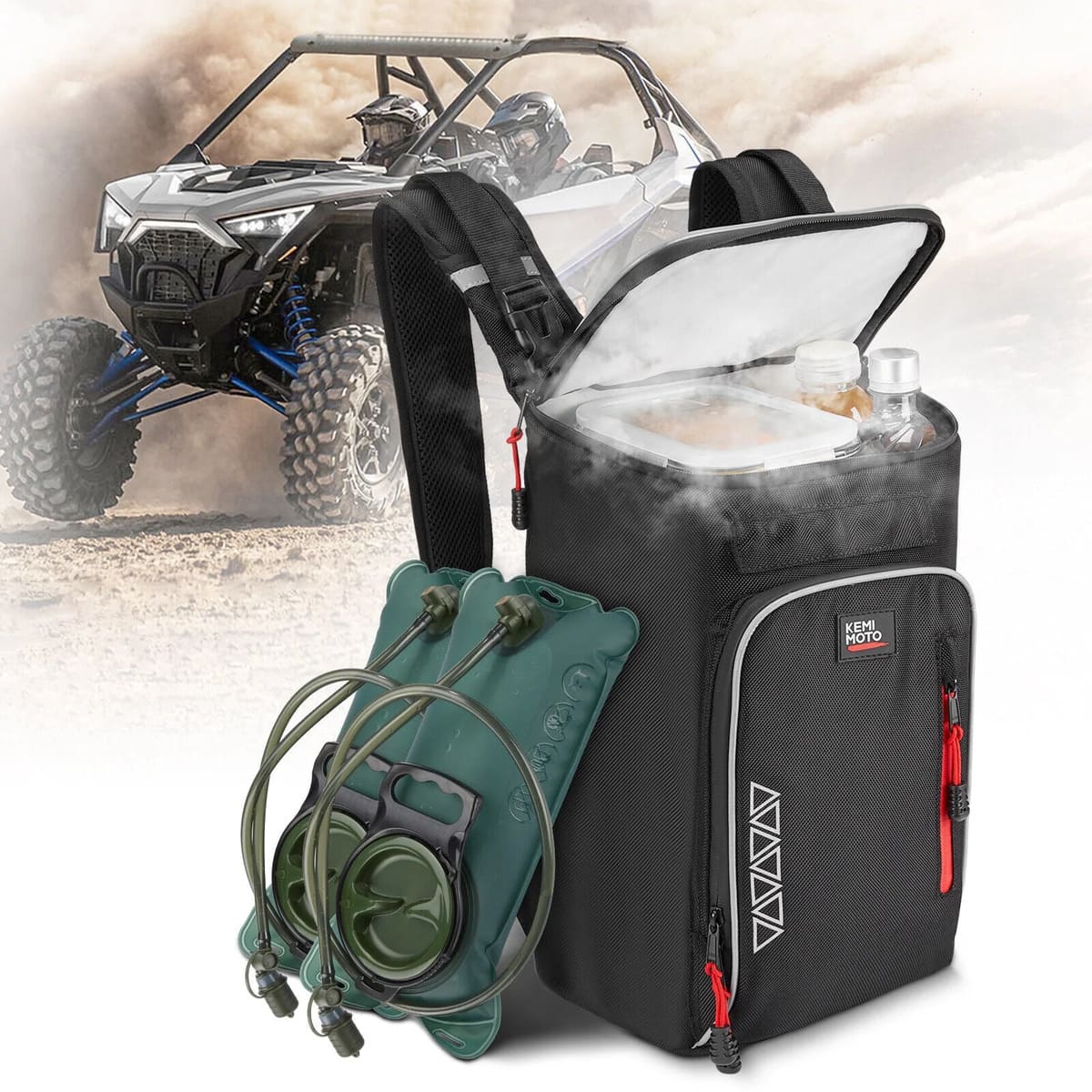 Kemimoto '22 Yamaha Wolverine RMAX 2 Center Shoulder Console Bag