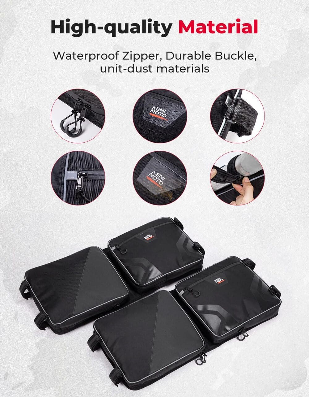 Kemimoto '23+ Honda Pioneer 1000-6 Overhead Storage Bag