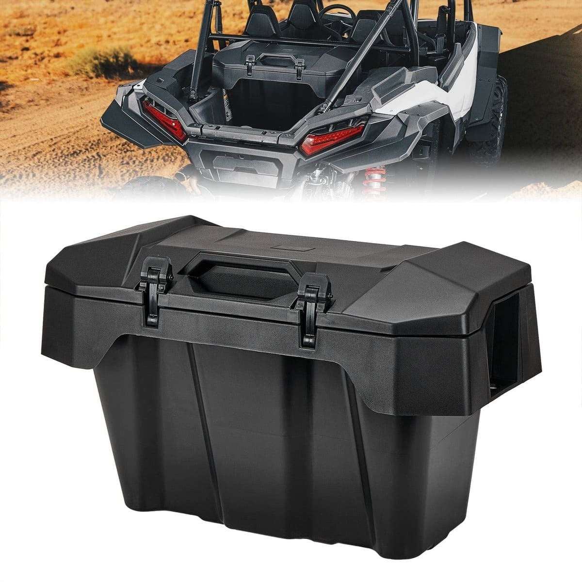 Kemimoto '24-'25 Polaris RZR XP 1000/4 1000 Rear Cargo Box 82QT