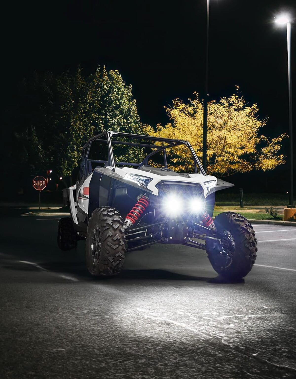 Kemimoto '24-'25 Polaris RZR XP 1000 Aluminum Front Grill w/ Light