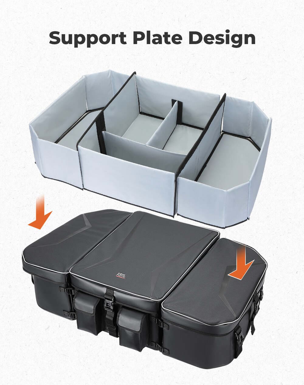 Kemimoto '24+ Can-Am Maverick R 112L Rear Cargo Bag