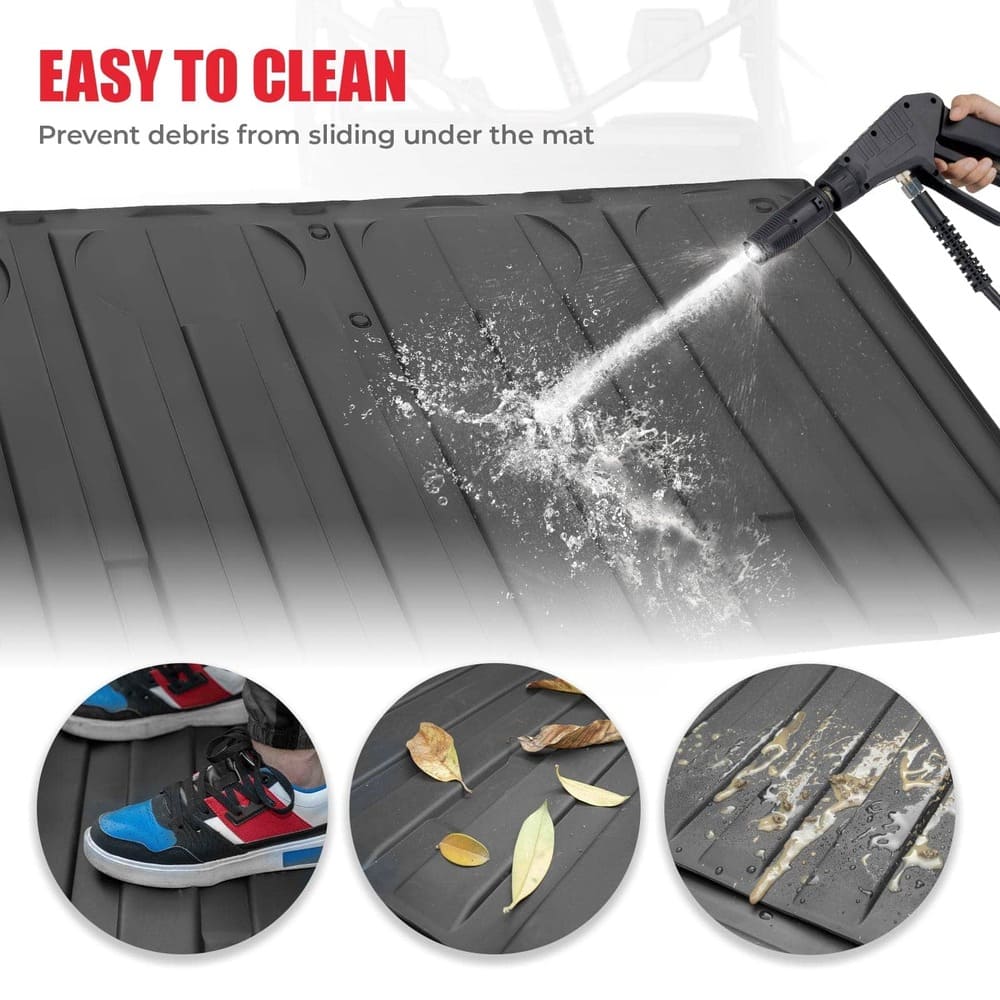 Kemimoto Can-Am Defender 4-Seater TPE Floor Mats & Bed Liner