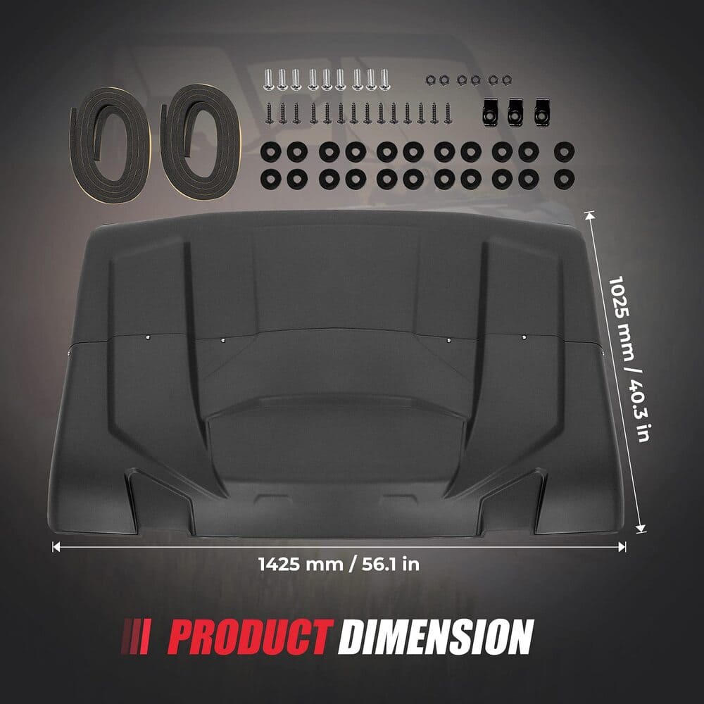 Kemimoto Can-Am Defender HD 5/7/8/9/10 Top Plastic Hard Roof