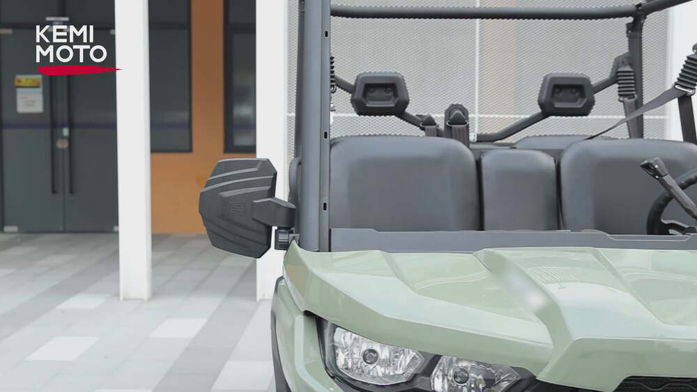 Kemimoto Can-Am Defender HD 5/8/10 Side Mirrors - Pair